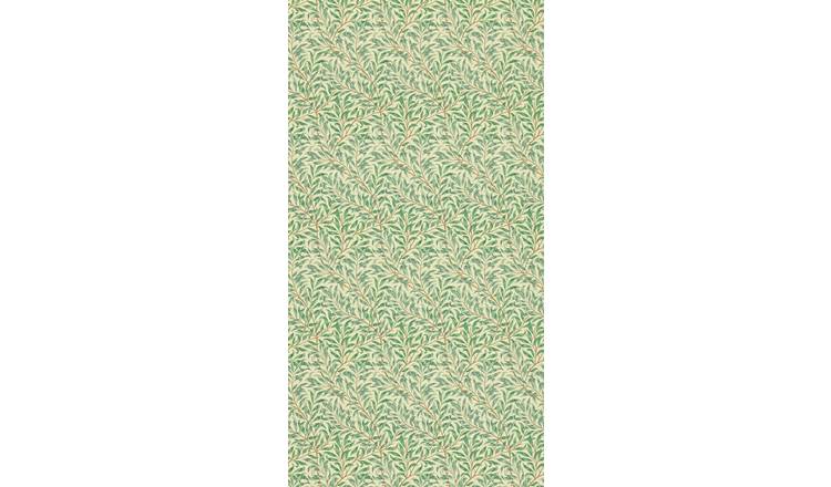 Morris & Co. Willow Bough Minor Leaf Green Floral Wallpaper