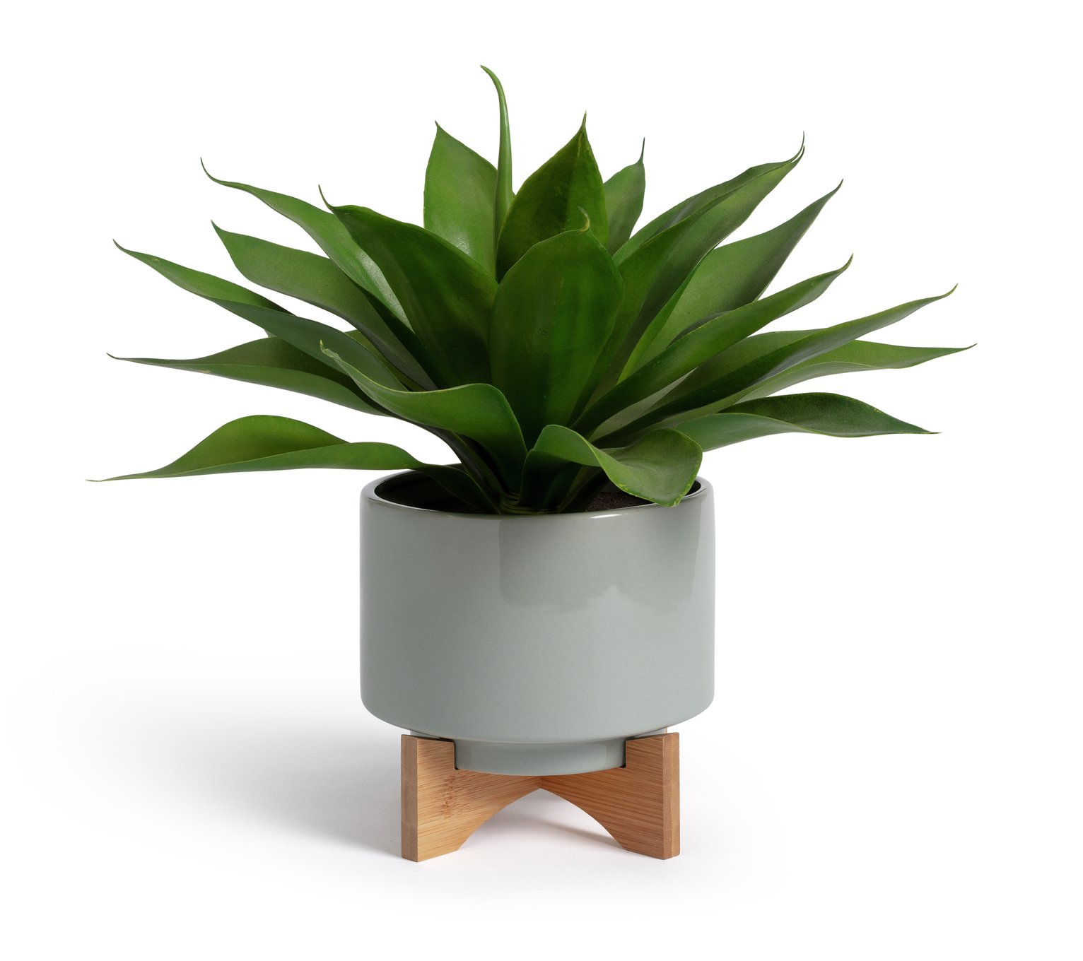 Argos Home Agave Artificial Plant in Ceramic Pot with Stand Review