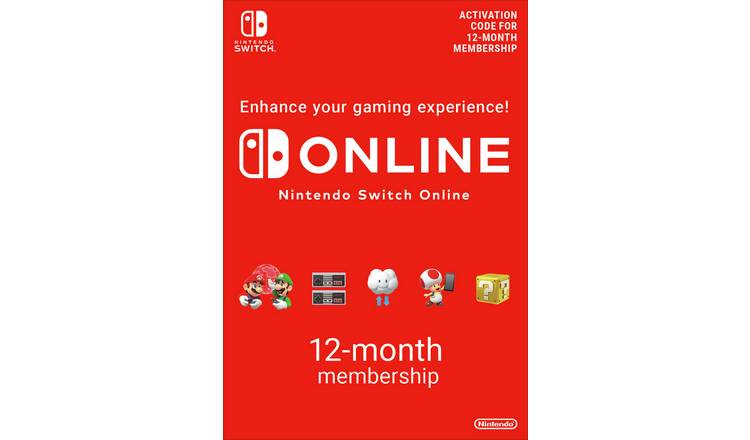 Nintendo Switch Online 12 Month Individual Membership