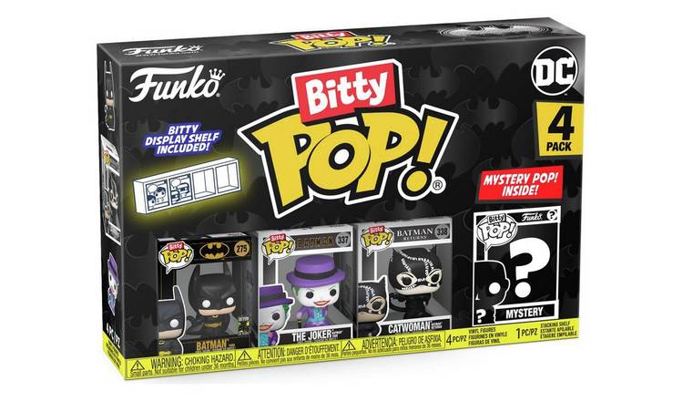 Funko Bitty POP Batman Figures-Pack of 4