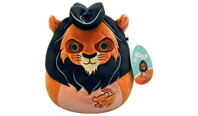 Buy Squishmallows 8 The Lion King Scar Plush Teddy bears and soft toys Argos