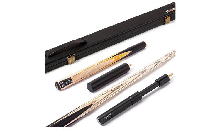 BCE Black Series 3/4 Cut Snooker or Pool Cue and Case Set