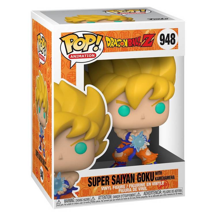 Funko POP Animation Goku with Kamehameha Wave Figure 0