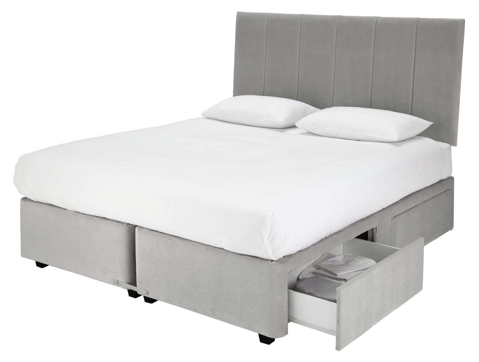 Forty Winks Velvet 1000 Pocket 4Drw Divan Superking Review