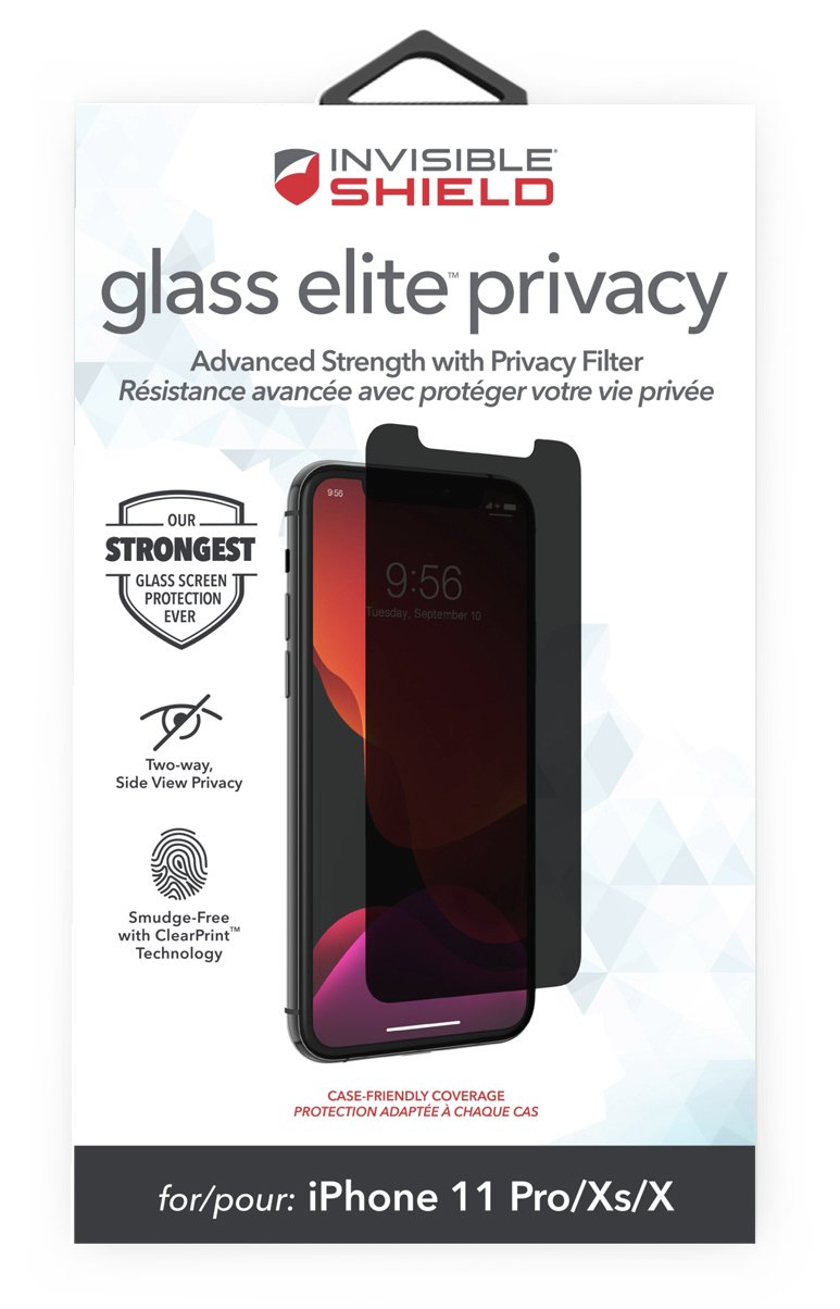 InvisibleShield Glass Privacy iPhone X/XS/ 11 Pro Screen Review