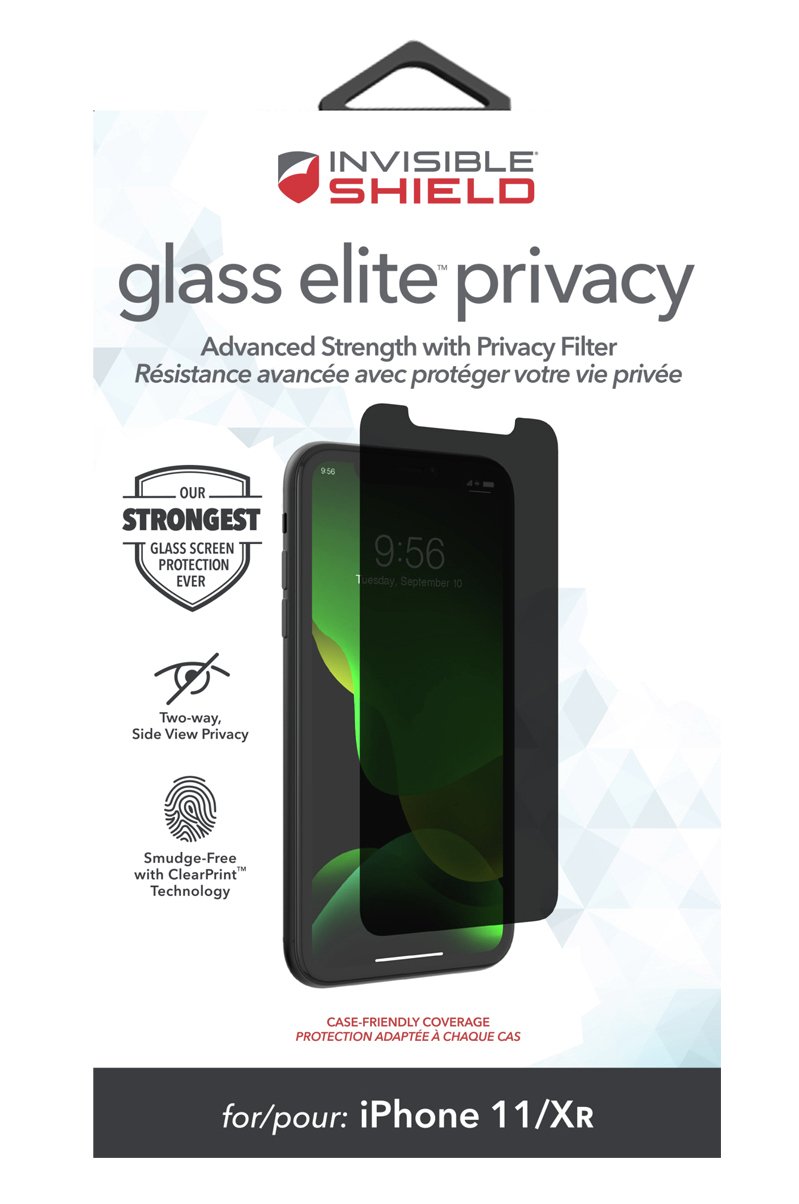InvisibleShield Glass Elite Privacy iPhone XR/ 11 Screen Review