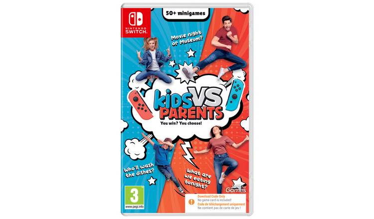 Kids vs Parents Nintendo Switch Game