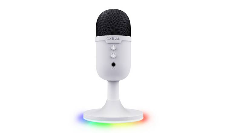 Trust GXT234 Yunix USB Gaming Microphone - White