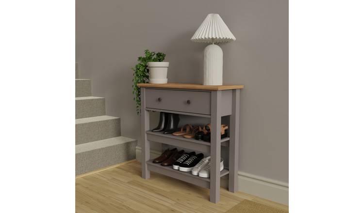 Argos Home Winchester 1 Drawer Console Table - Grey