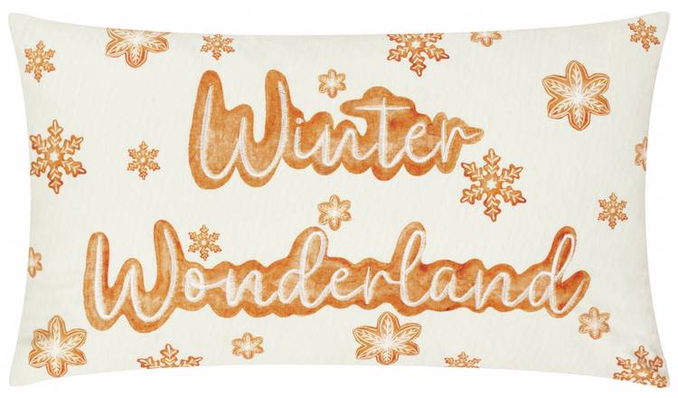 furn Winter Wonderland Cushion - Off White - 30x50cm