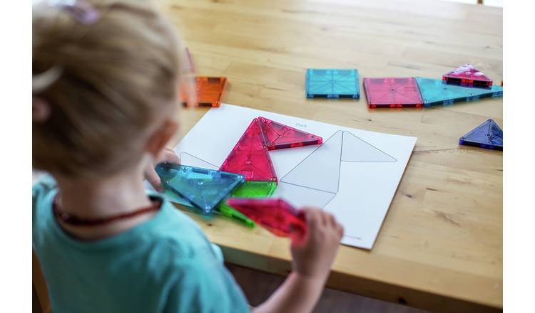 Buy Original Magna Tiles Clear Colours 32 Piece Set at Popup Kids