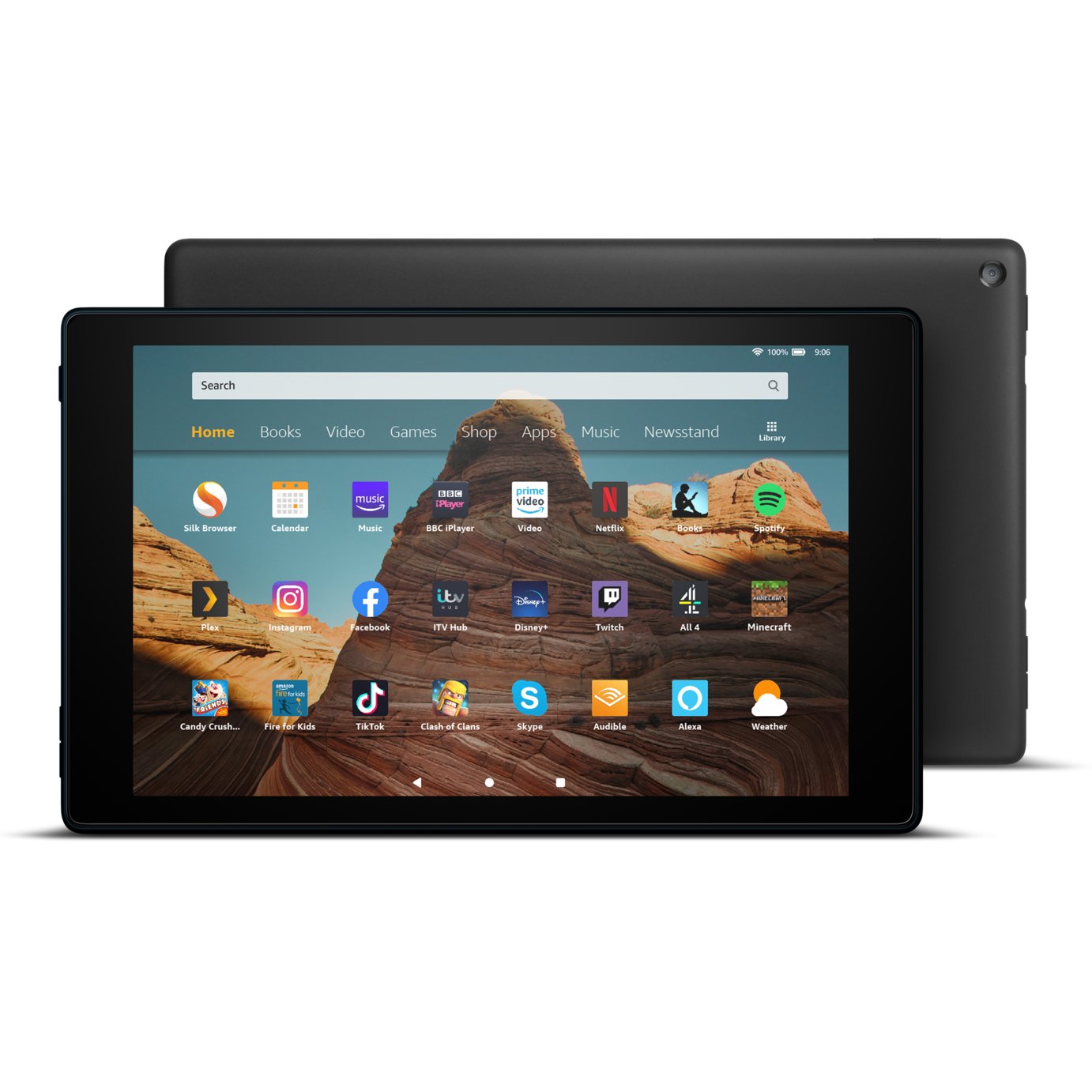 Amazon Fire 10 HD 10.1in 32GB Tablet - Black
