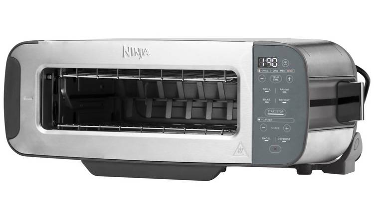 Buy Ninja Foodi ST202UK 3 in 1 2 Slice Toaster Stainless Steel Toasters Argos