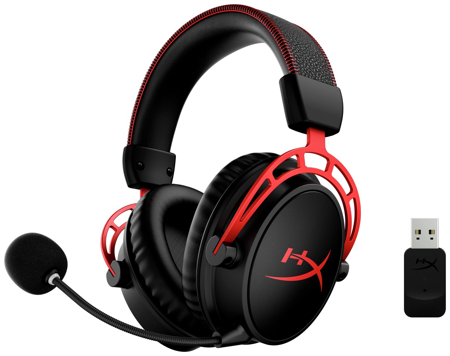HyperX Cloud Alpha Wireless Gaming Headset - Black & Red