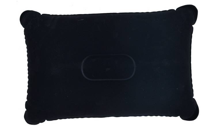 Pro Action Inflatable Camping Pillow - Black