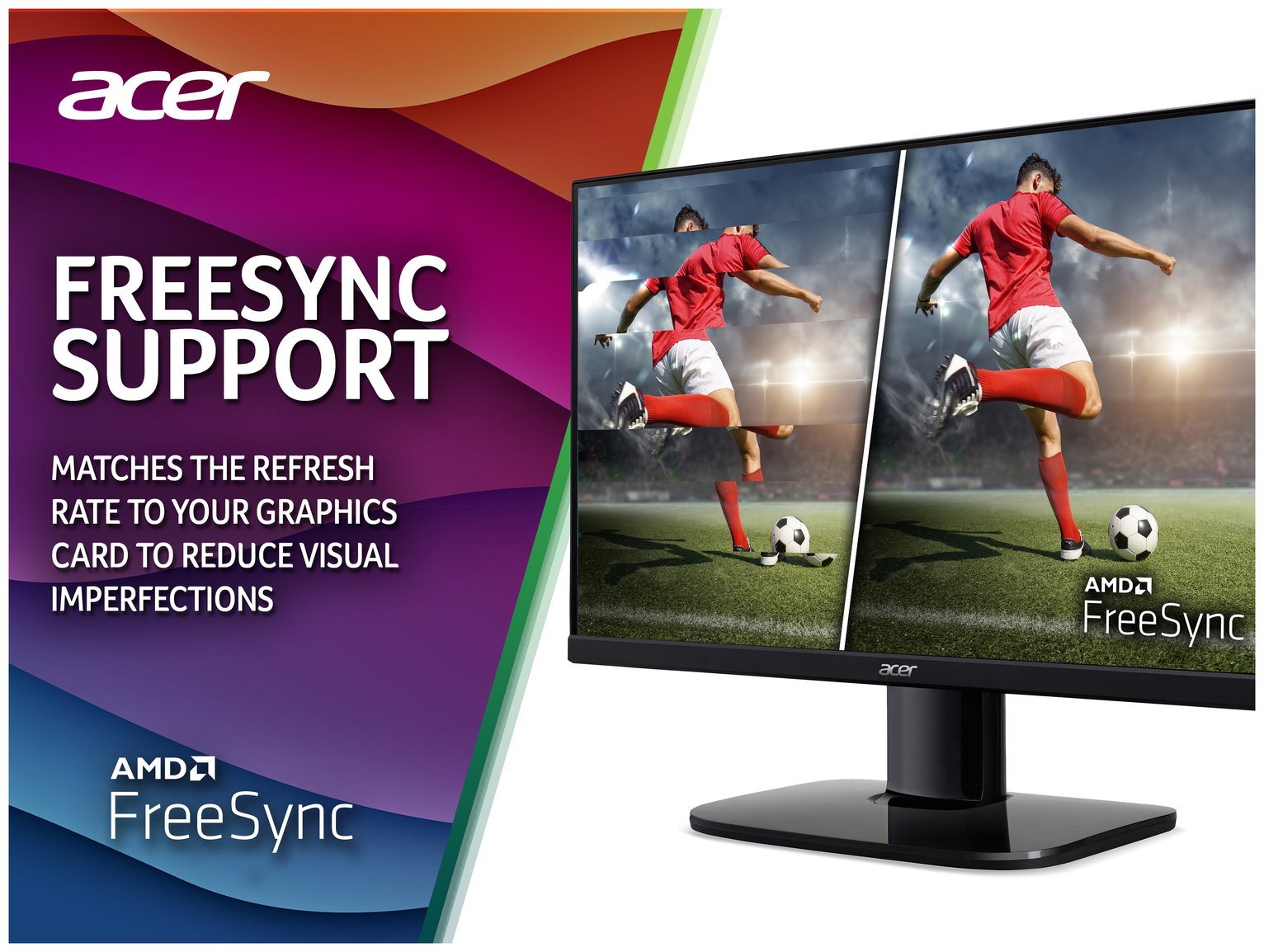 Buy Acer KA272 27 Inch 100Hz FHD Monitor | PC monitors | Argos