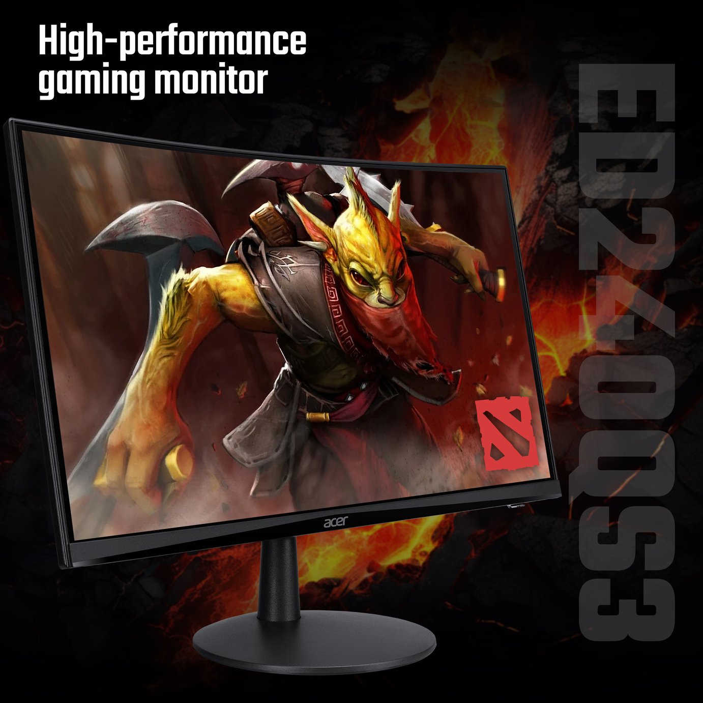 Acer ED240QS3bmiipx Nitro 180Hz 23.6インチ Buy Acer Nitro ED240QS3 23.6in 180Hz FHD Gaming Monitor | PC