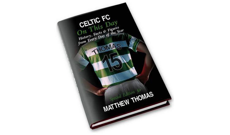 Personalised Message Celtic On This Day Book