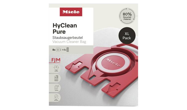 Miele HyClean Pure Dust Bags - Pack of 8