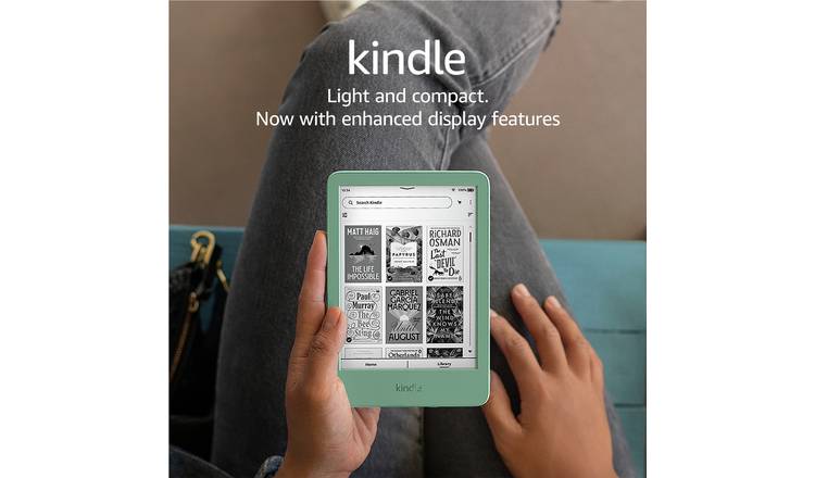 Buy Amazon Kindle 2024 6 Inch 16GB Wi-Fi E-Reader - Black | Kindle