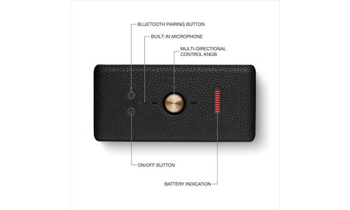 Marshall Emberton III Portable Bluetooth Speaker - Black