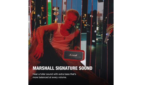 Marshall Emberton III Portable Bluetooth Speaker - Black