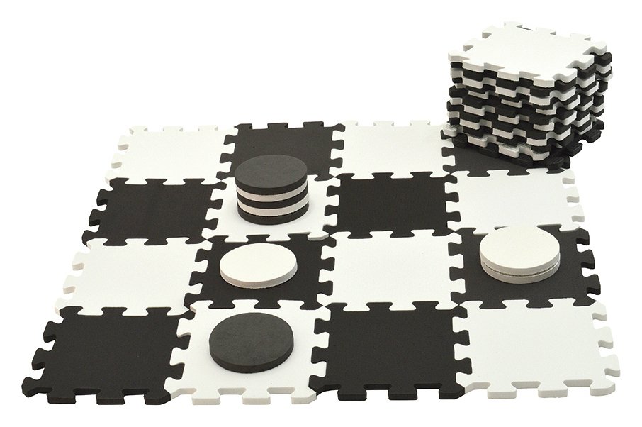Traditional Garden Games Draughts.