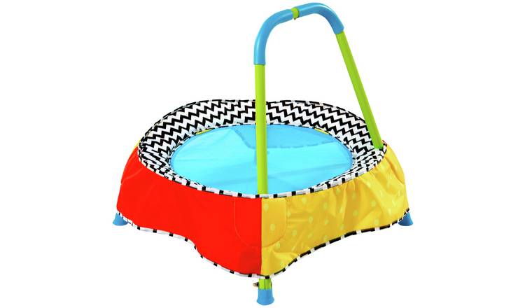 Chad Valley 2ft Indoor Toddler Trampoline - Multicoloured from Argos' garden toy range