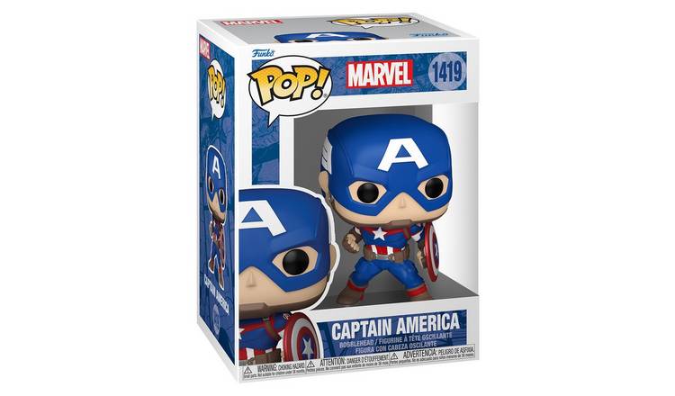 Funko POP Marvel Captain America Figure