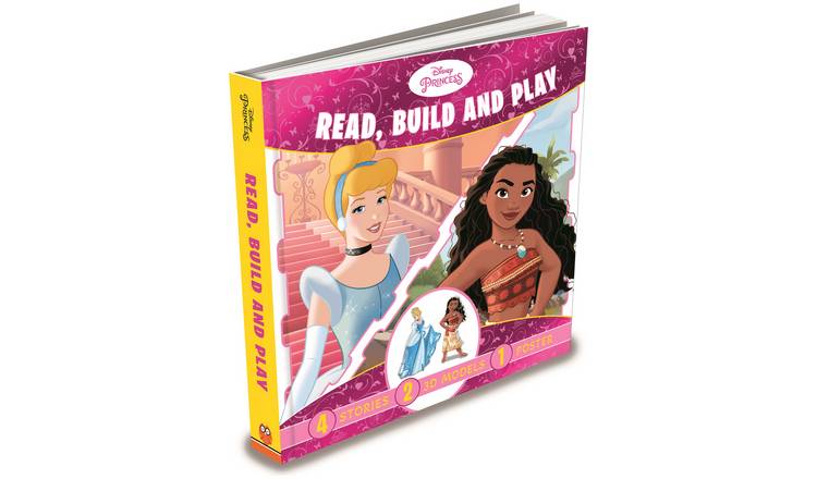 Disney Princess Read Build and Play Book