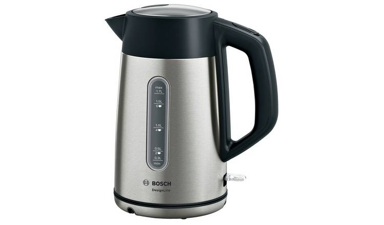 Buy Bosch TWK4P440GB DesignLine Kettle Stainless Steel Kettles Argos