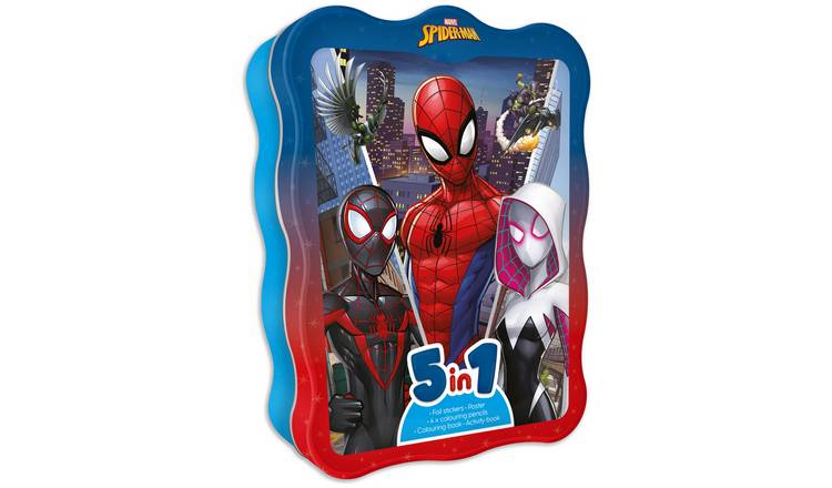 Marvel Spiderman 5 in 1 Book Tin