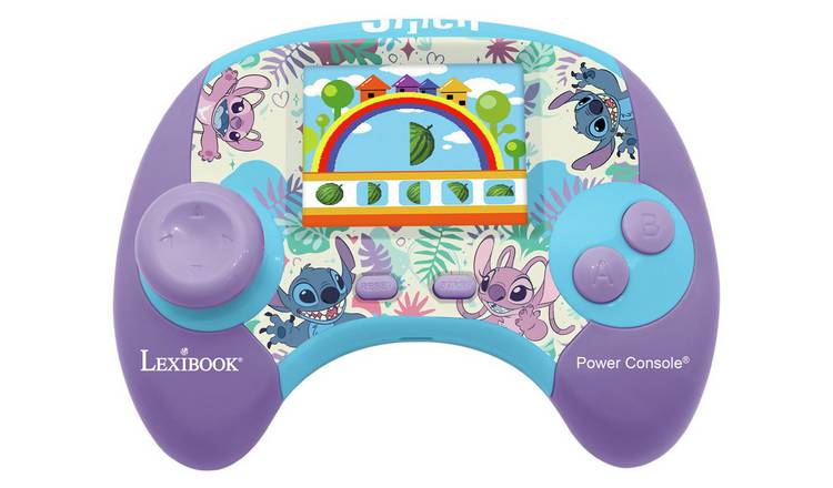 Buy Lexibook Bilingual Handheld Console - Stitch | Retro gaming ...