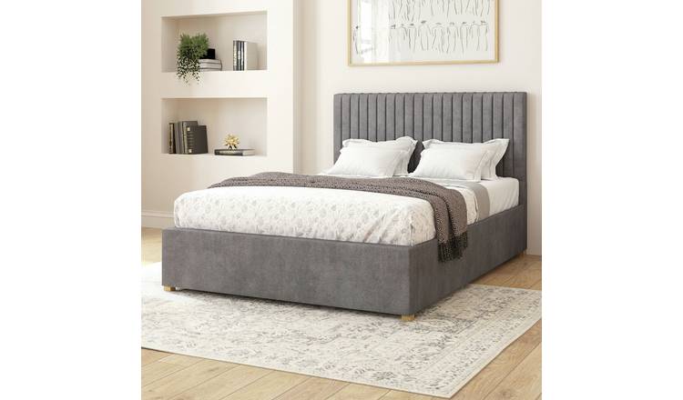 Aspire Grant Single Adjustable Bed with Mattress - Steel