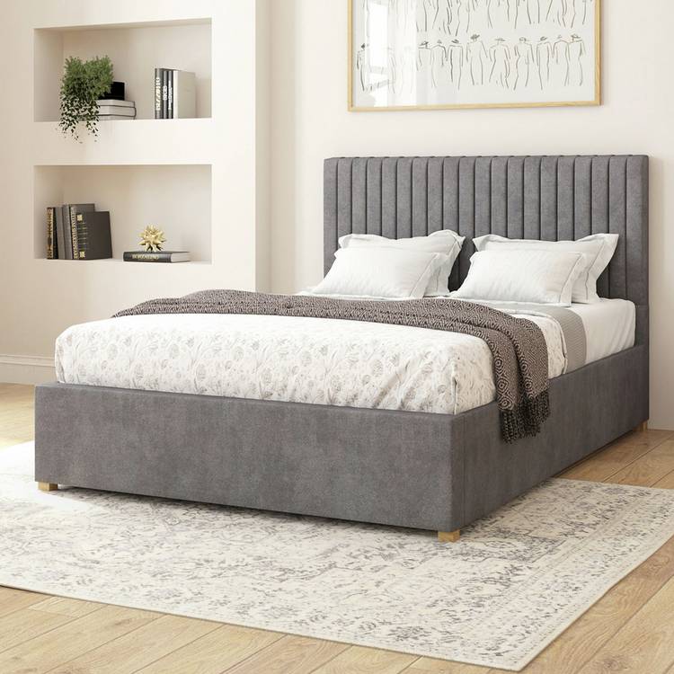 Aspire Grant Single Adjustable Bed with Mattress - Steel 0