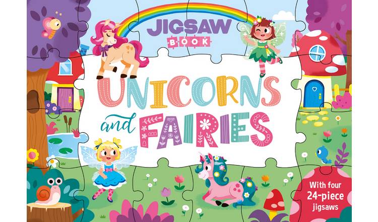 Igloo Books Jigsaw Unicorn and Fairies Book