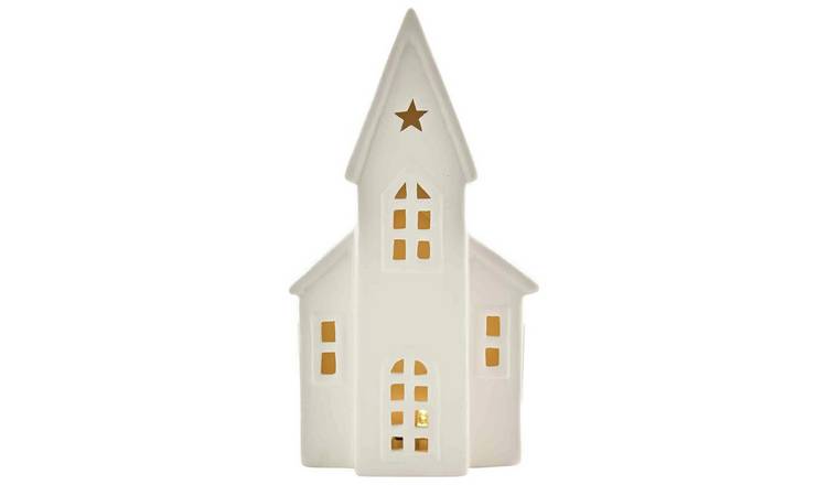 The Seasonal Gift Co Light Up LED House Christmas Decoration