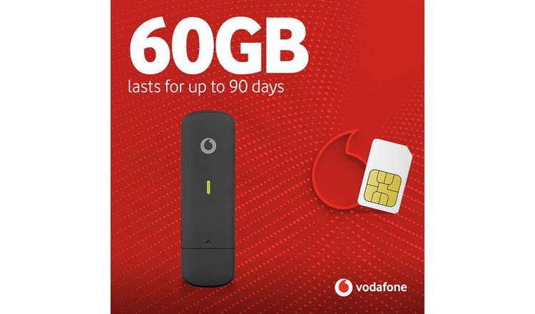 Vodafone 60GB Data Dongle - 90 Days