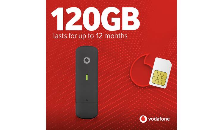 Vodafone 120GB Data Dongle - 365 Days