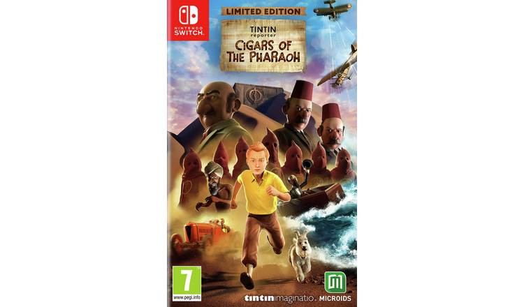 Tintin Reporter Cigars of the Pharaoh Limited Ed Switch Game