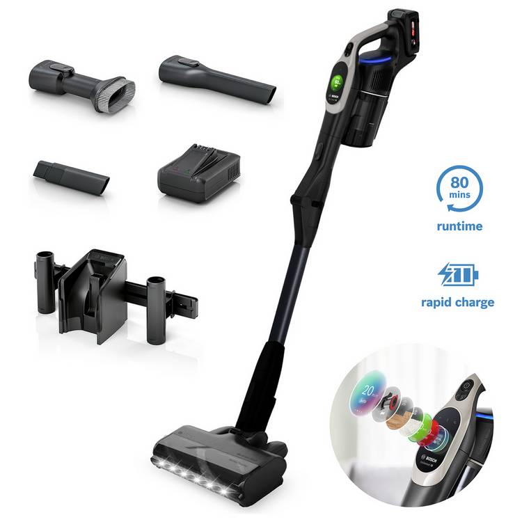 Bosch Unlimited 10 Cordless Vacuum Cleaner with MicroClean 0