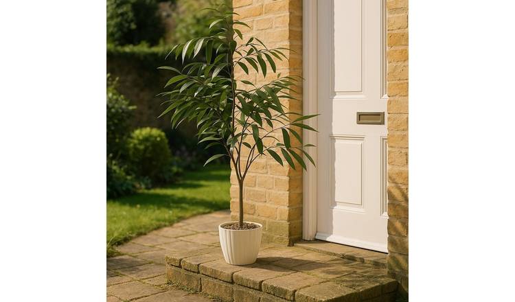 Home 55 inch Tall Faux Eucalyptus Tree