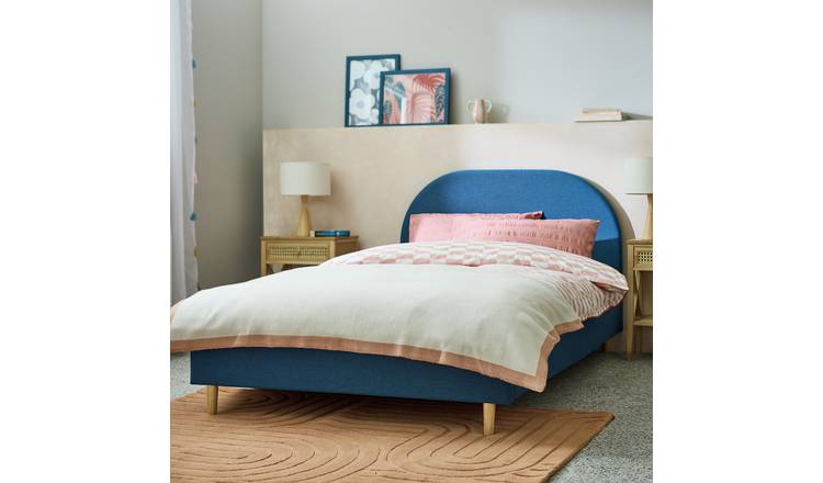 Habitat Olivia Small Double Bed Frame - Blue