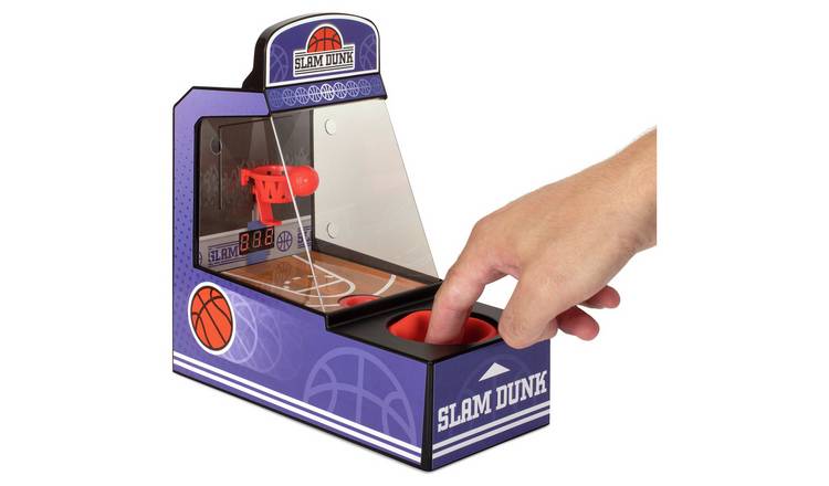 Thumbs Up Retro Basketball Game Mini Arcade Machine