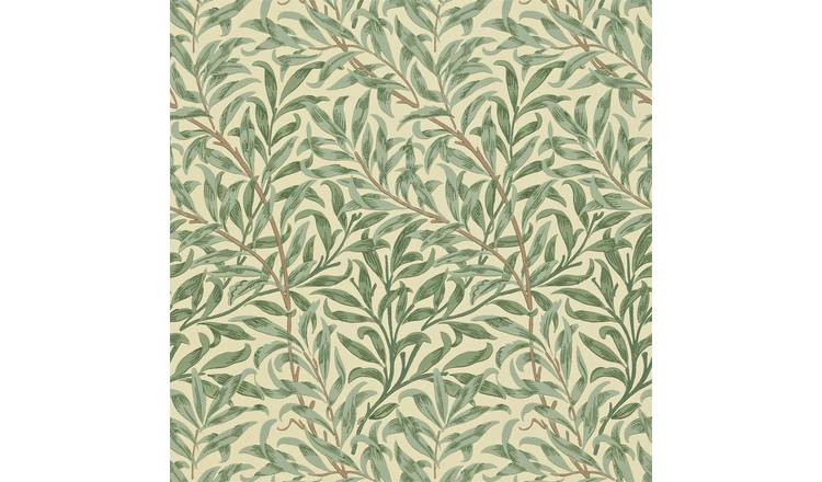 Morris & Co. Willow Bough Green Floral Wallpaper