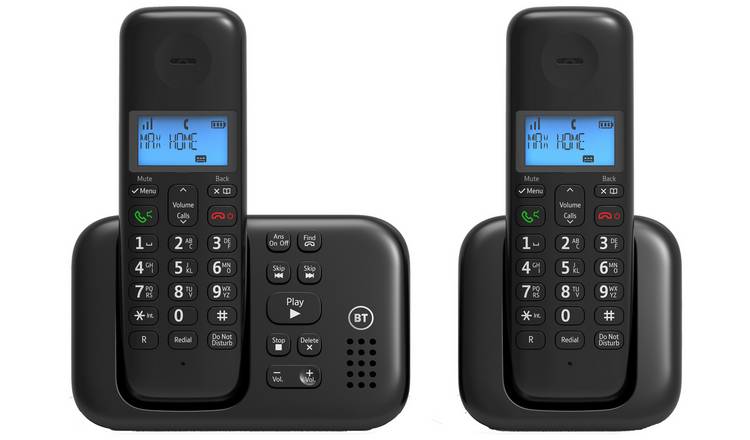 BT 3960 Cordless Telephone with Answer Machine - Twin