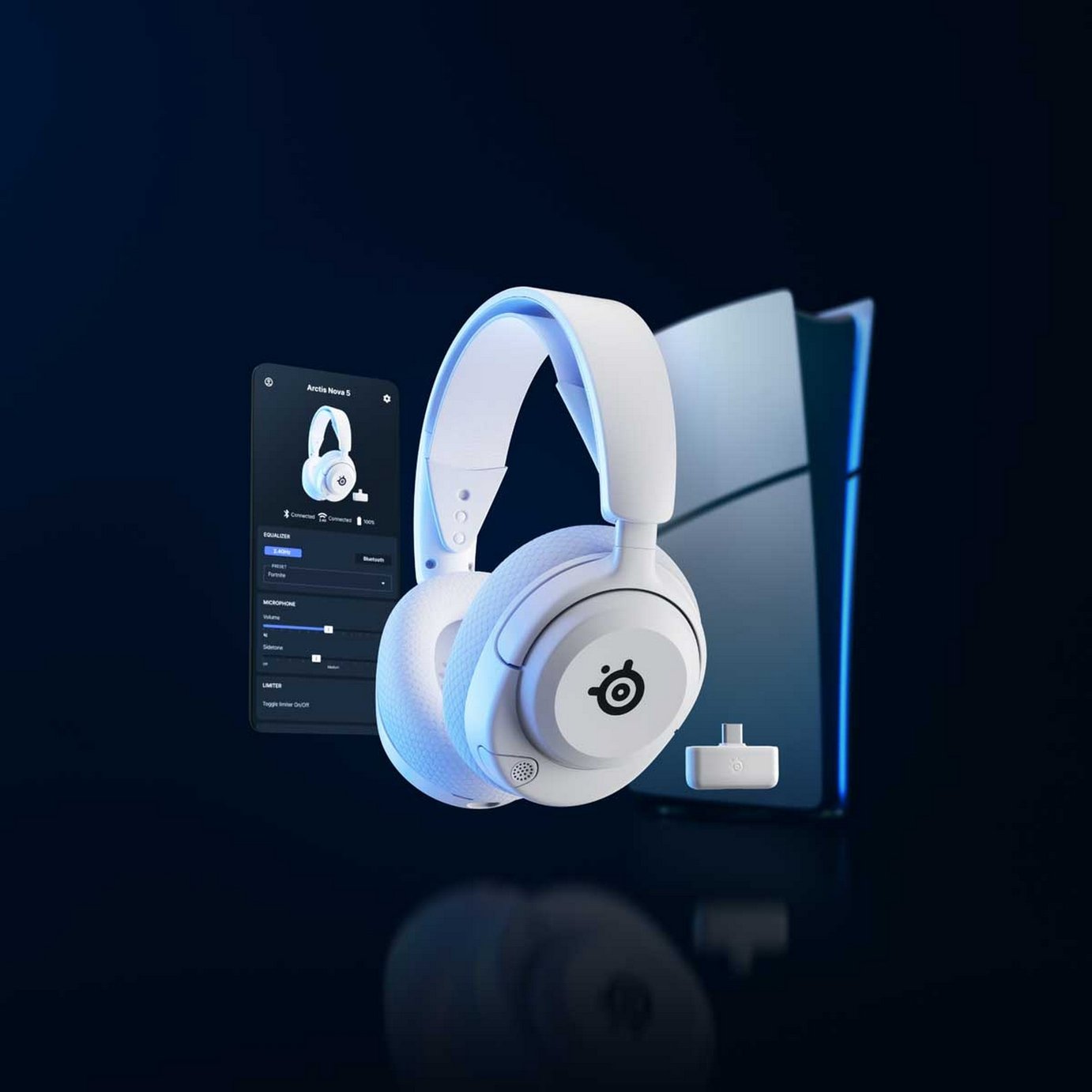 Buy SteelSeries Arctis Nova 5P PS5, Switch, PC Headset - White