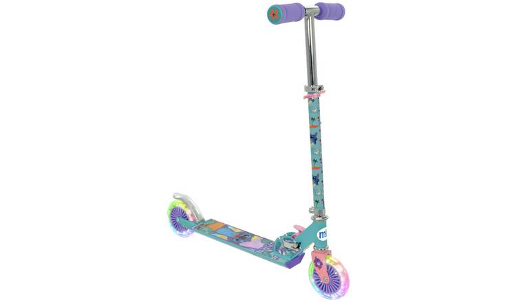 Disney Stitch Kids Foldable 2 Wheel Scooter