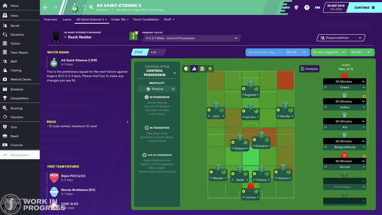 football manager