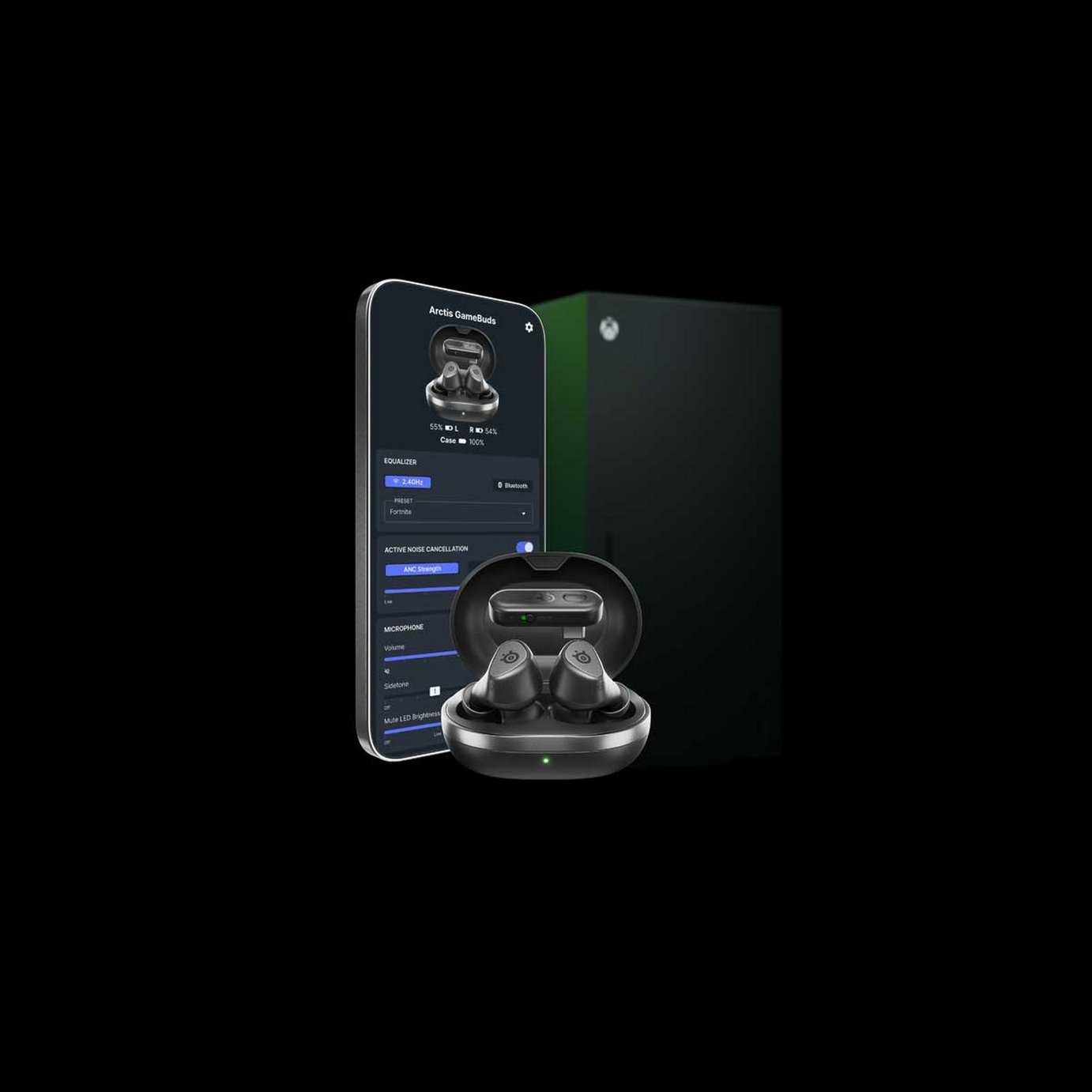 Buy SteelSeries Arctis Wireless GameBuds For Xbox - Black | Pre